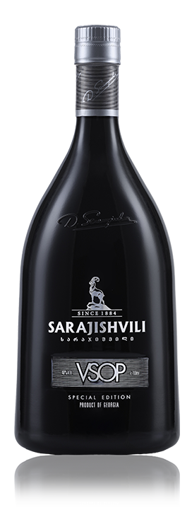 Wine Brandy Sarajishvili VSOP Black